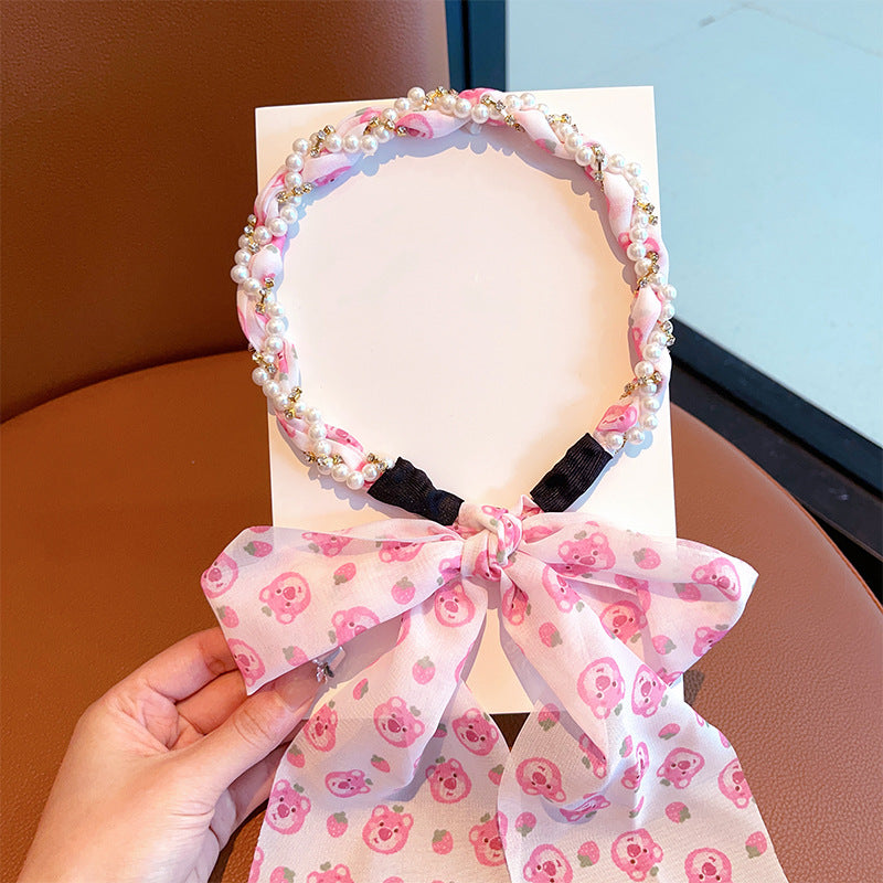 Wholesale Women's hair band ribbon headband hair band