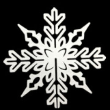 Wholesale Sales multi-style plastic snowflake  decoration