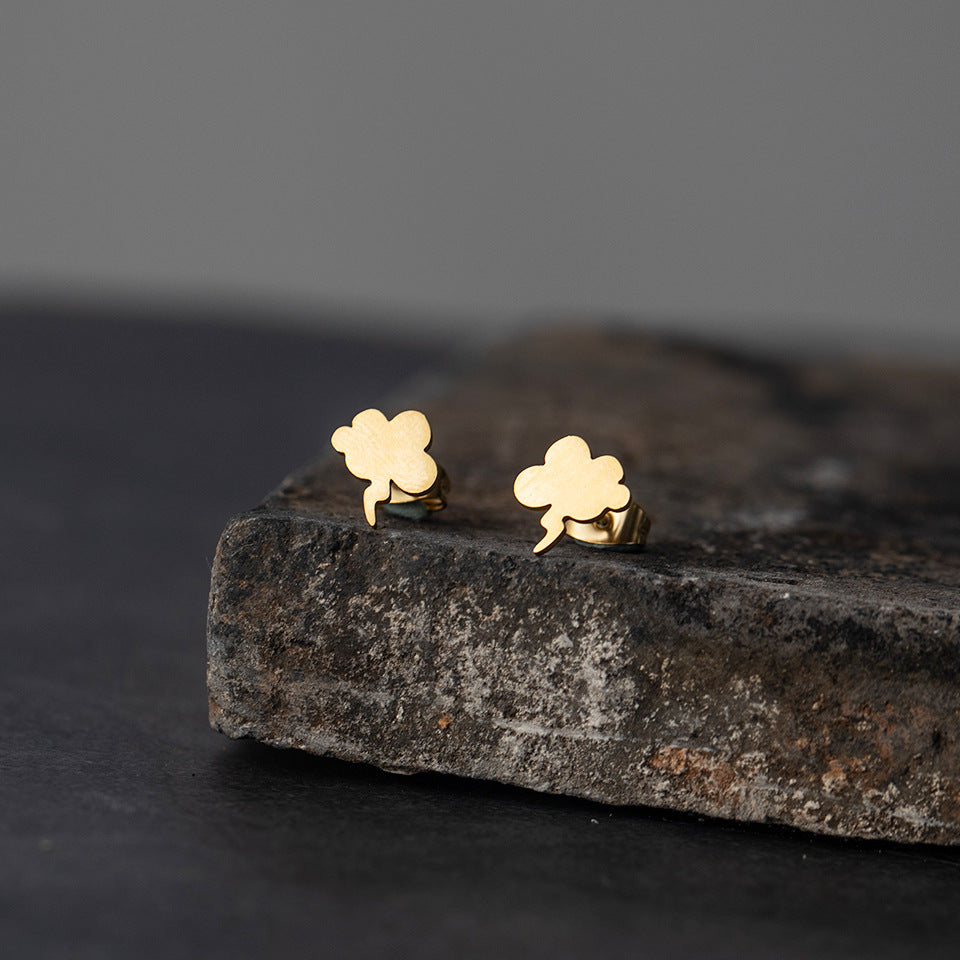 Wholesale Halloween Pumpkin Stainless Steel Earrings