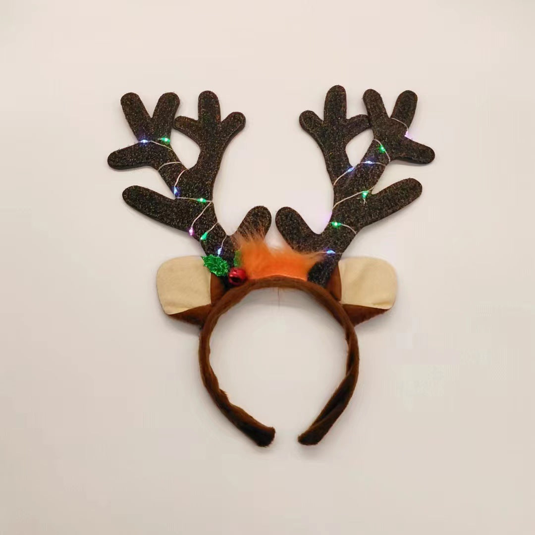 Wholesale Christmas big antler elk headband