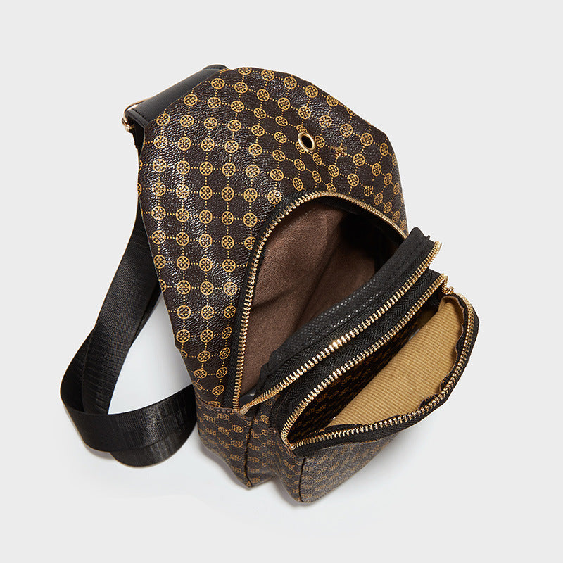 Wholesale Large Capacity Commuting Leopard Print Single Shoulder Crossbody