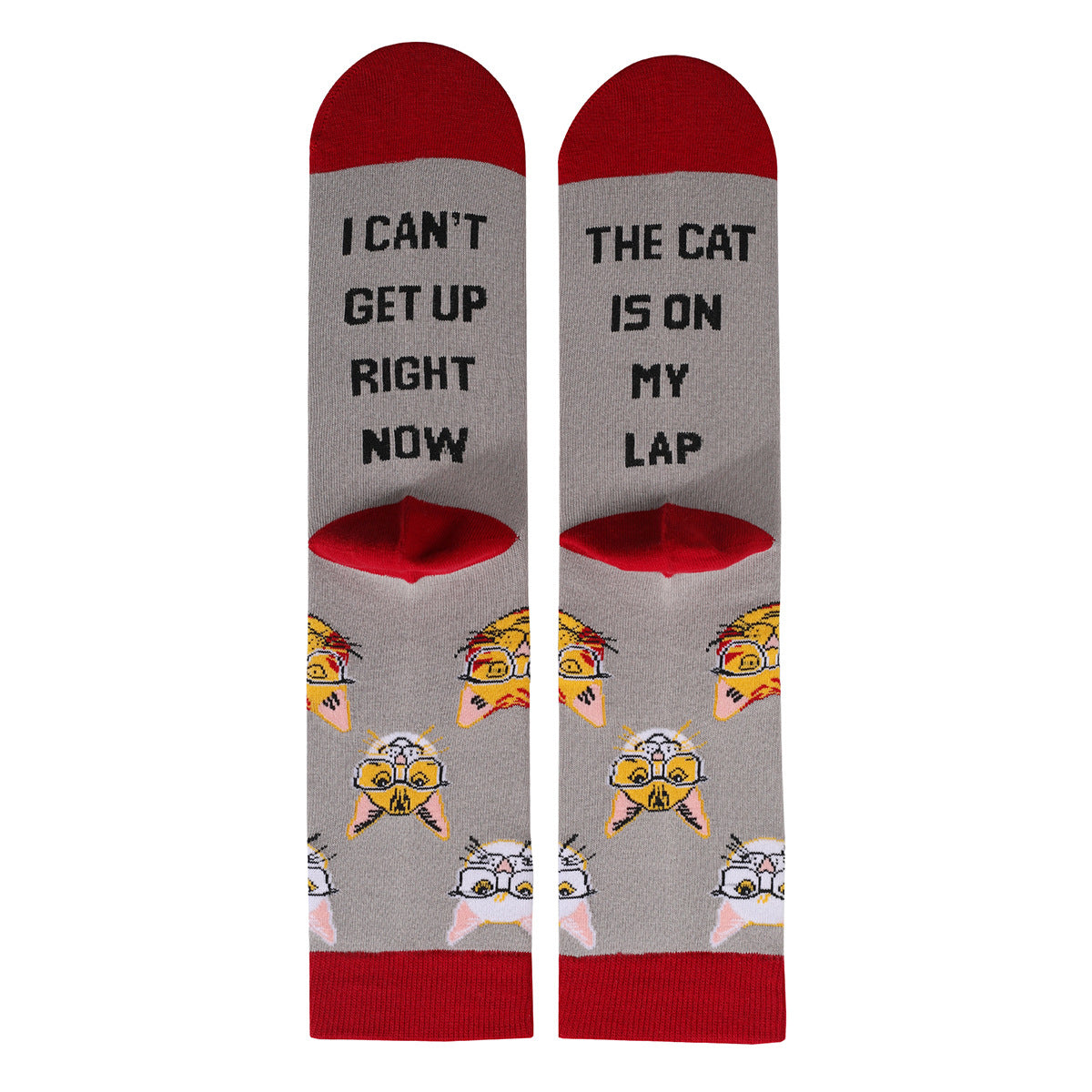 Wholesale Cat and Dog Animal Letter Jacquard Autumn and Winter Large Size Thick Middle Tube Socks