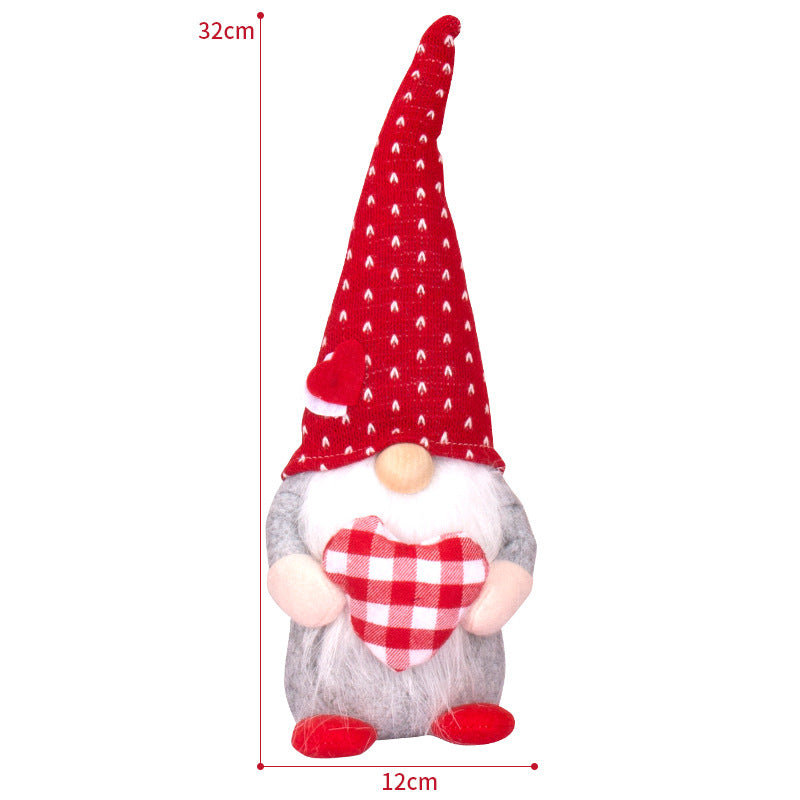 Wholesale Valentine's Day Love Fabric Figurine Ornaments