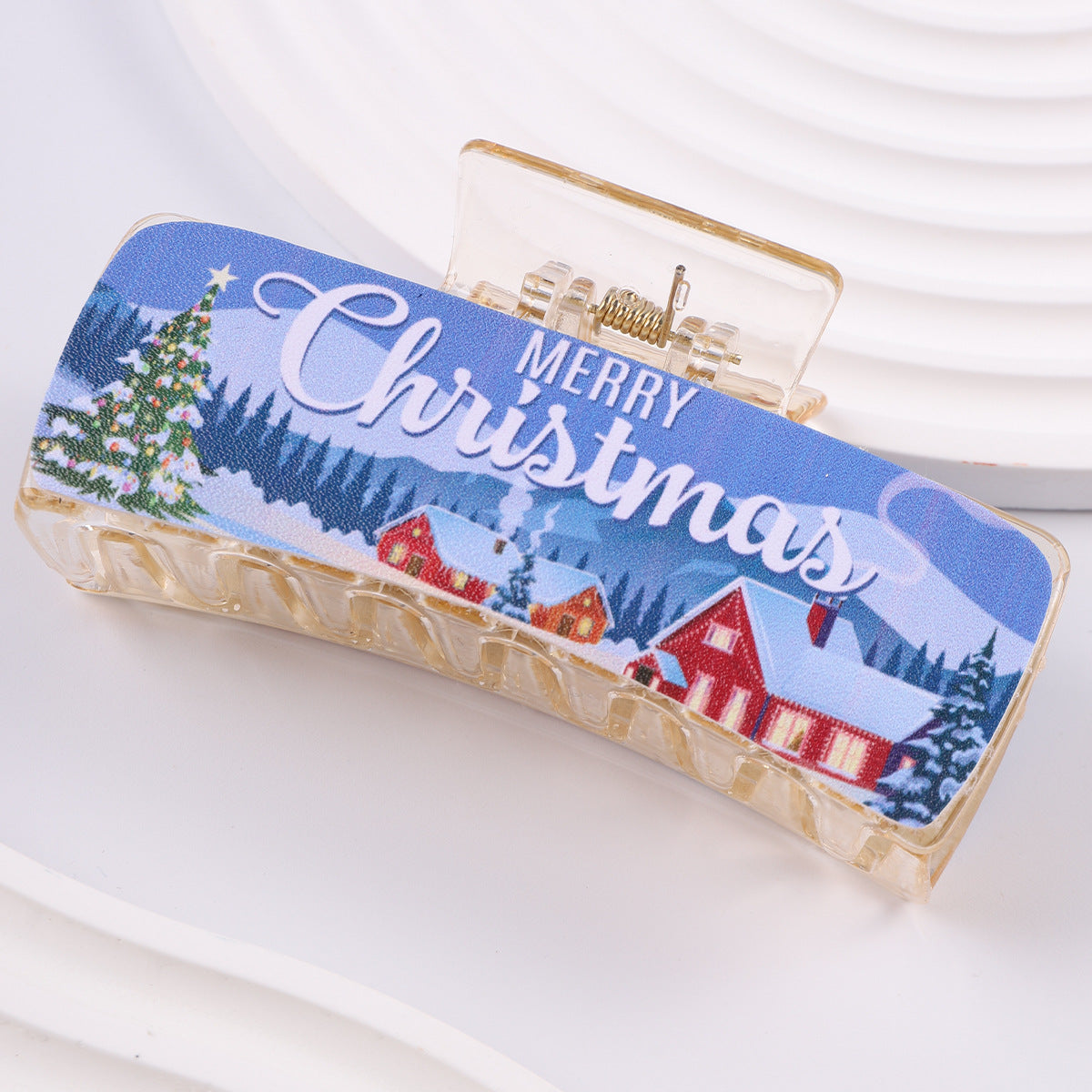 Wholesale Christmas Snowman Christmas Ball Decoration Hair Clip