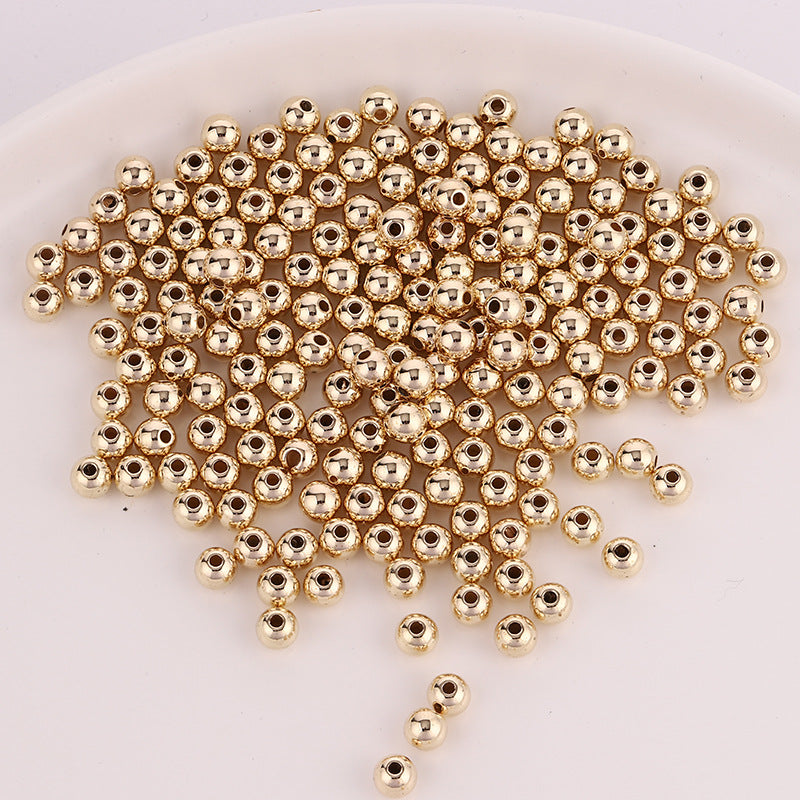 Wholesale of Large Hole Plastic Beads for Jewelry Accessories