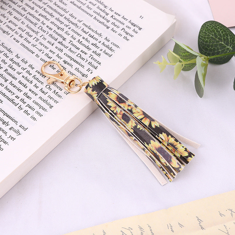 Wholesale Tassel pendant leopard print snake print fashion trend key accessories