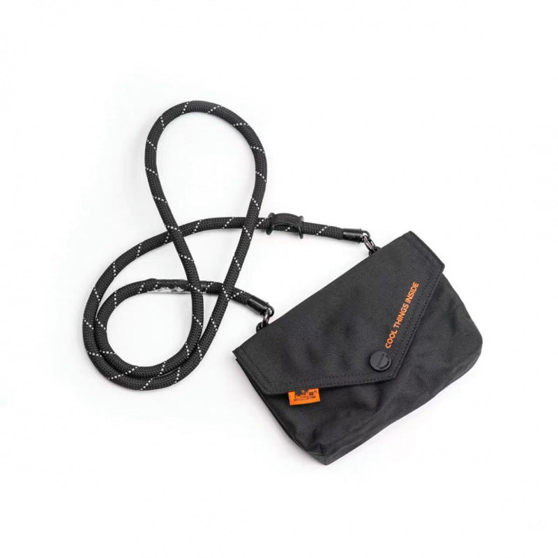 Wholesale Mini Crossbody Bag One Rope Two Uses Outdoor Nylon Bag