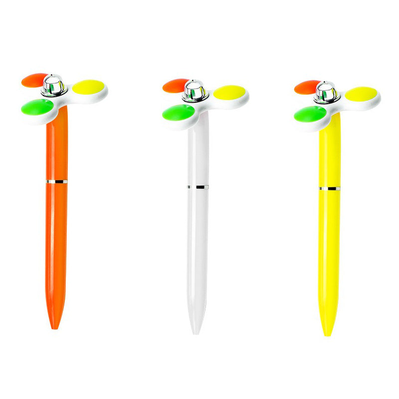 Wholesale Colorful Rotating Fidget Spinner Ballpoint Pen