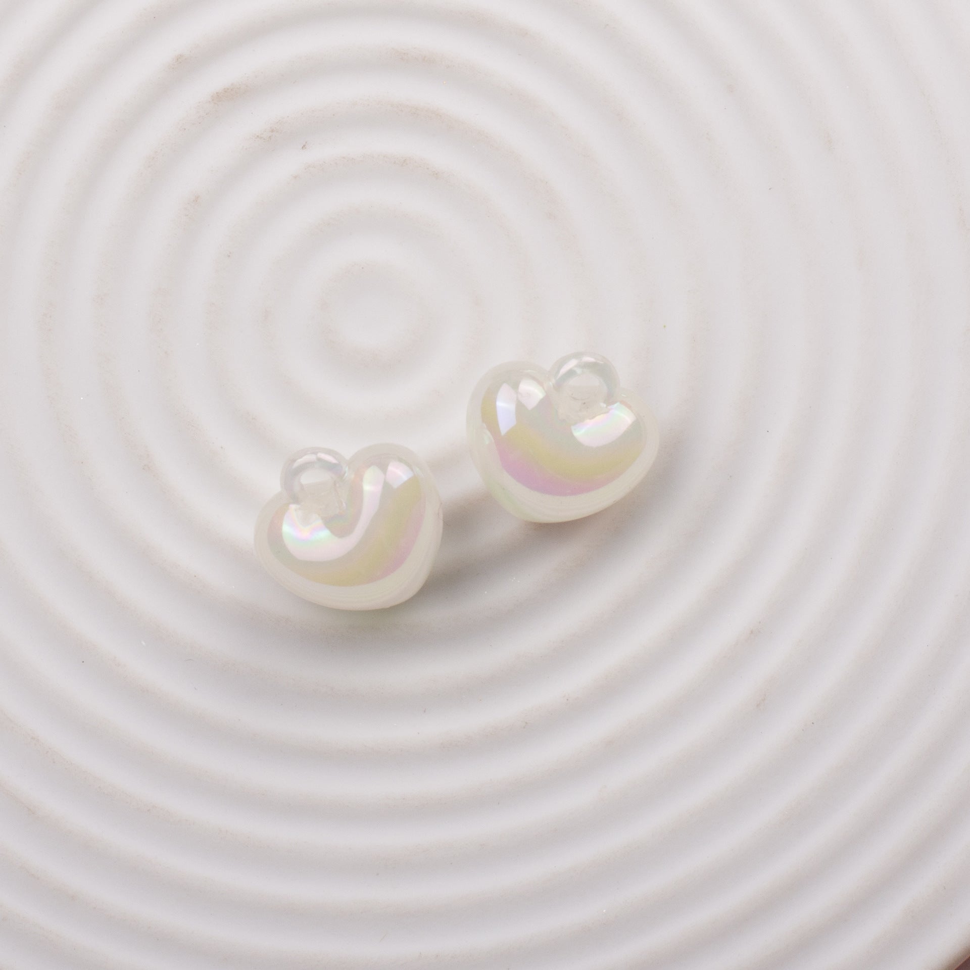 Wholesale Love Hanging Beads DIY Accessories Acrylic Heart Hanging Beads