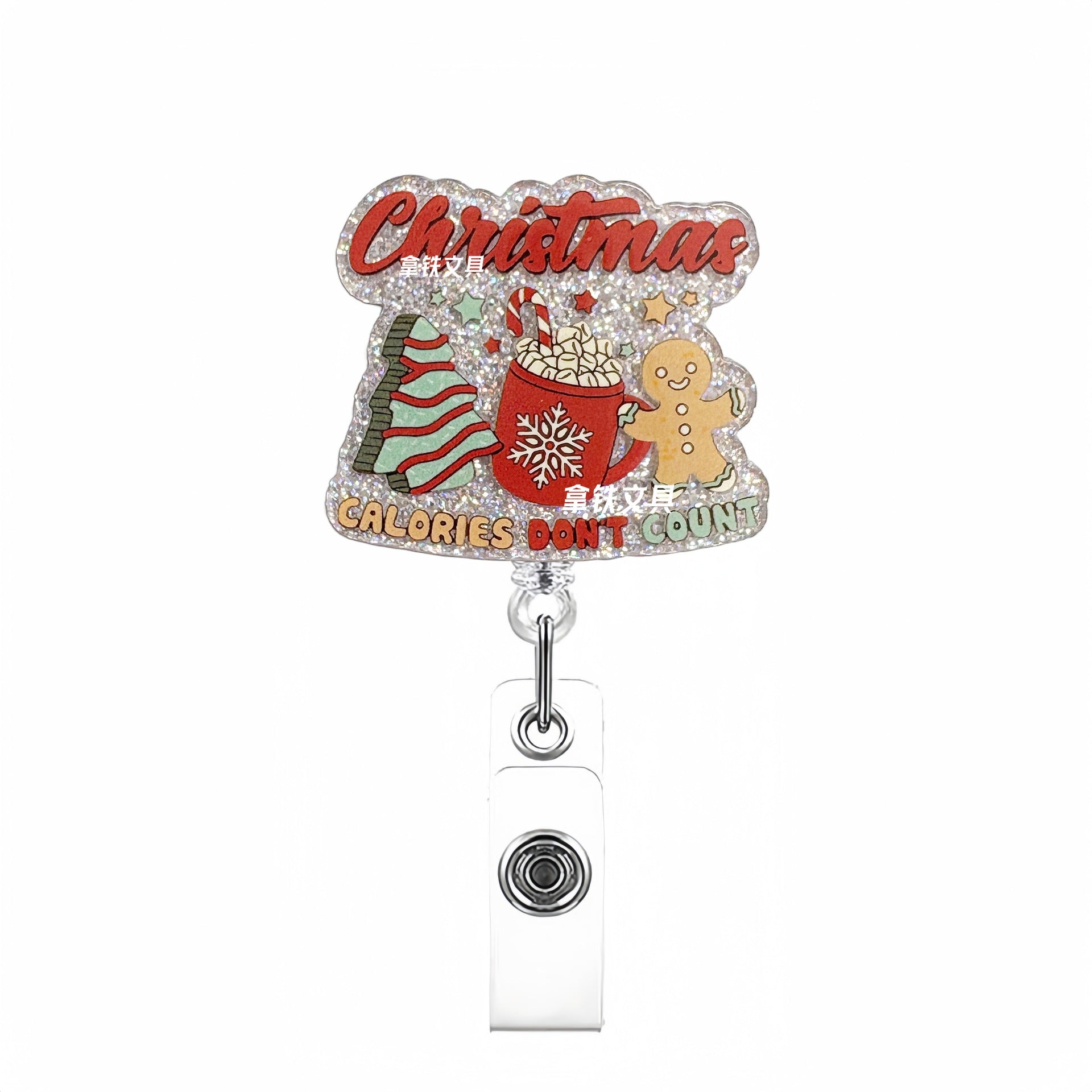 Wholesale Christmas Doctor Pull-Out Nurse Badge Reels