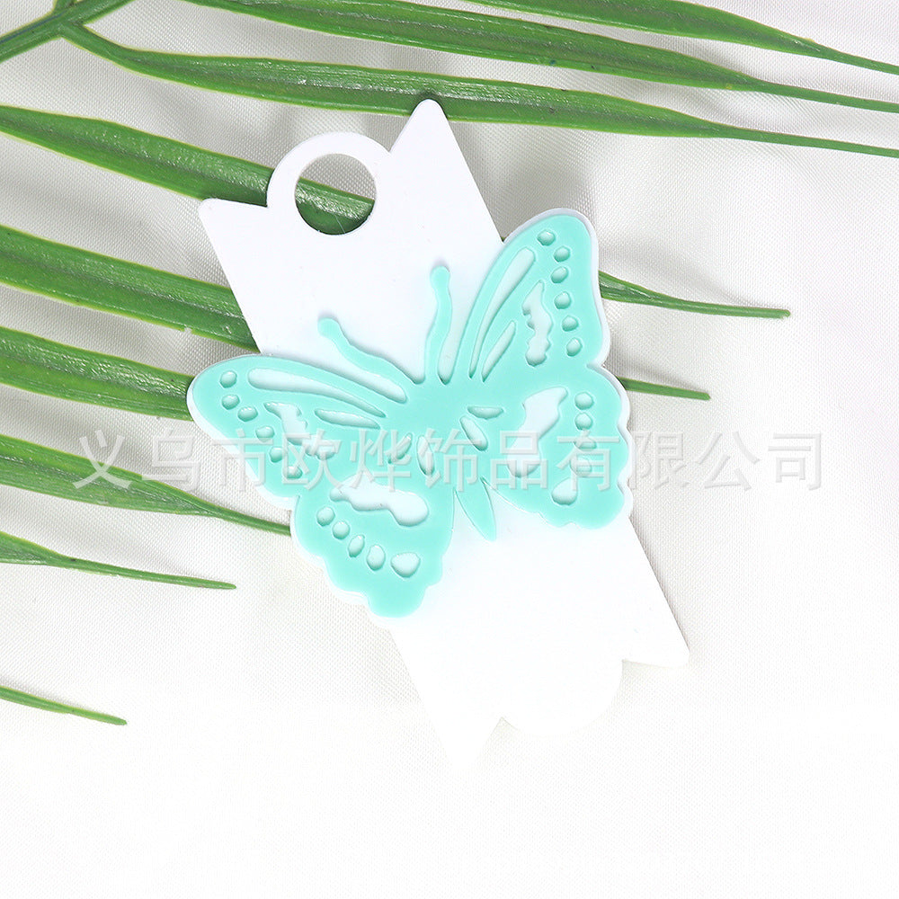 Wholesale 10pcs Blank DIY Acrylic Nameplate FlatBack