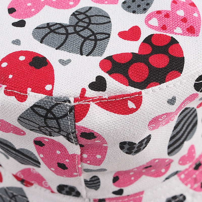 Mala de algodón de algodón al por mayor hombo de cubo reversible