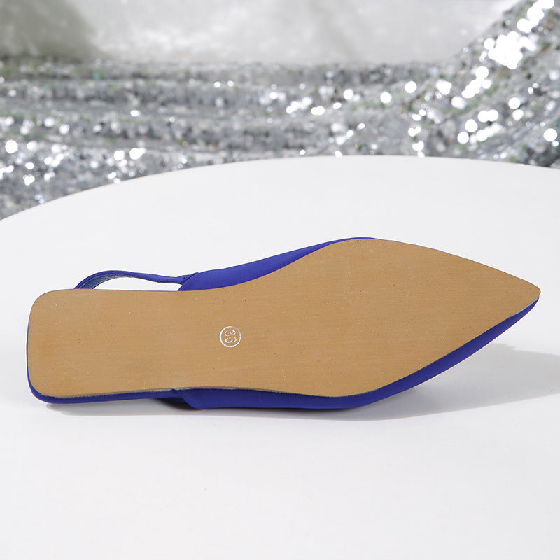 Medias zapatillas de PU Baotou al por mayor