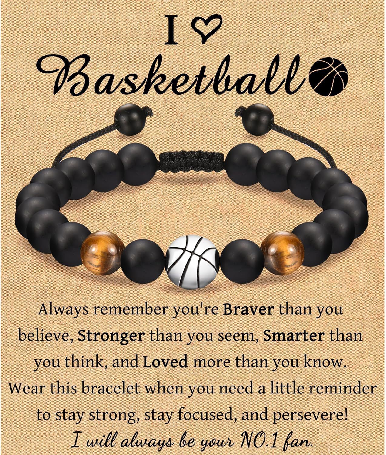 Wholesale Pink Spot Careless Eye Peach Heart Butterfly Natural Stone Bracelet