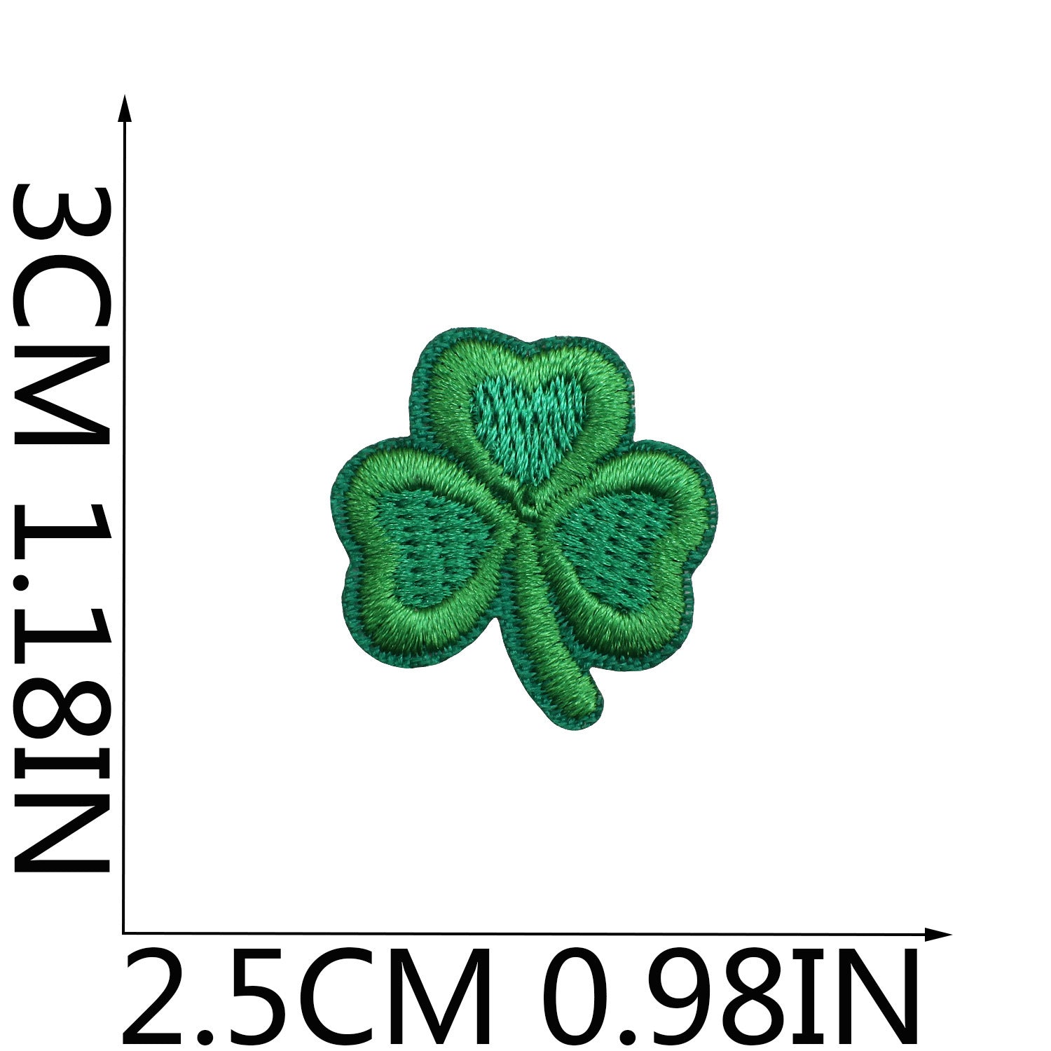 Wholesale St.  Patrick' s Day Rainbow Beer Clover Embroidery DIY Patches