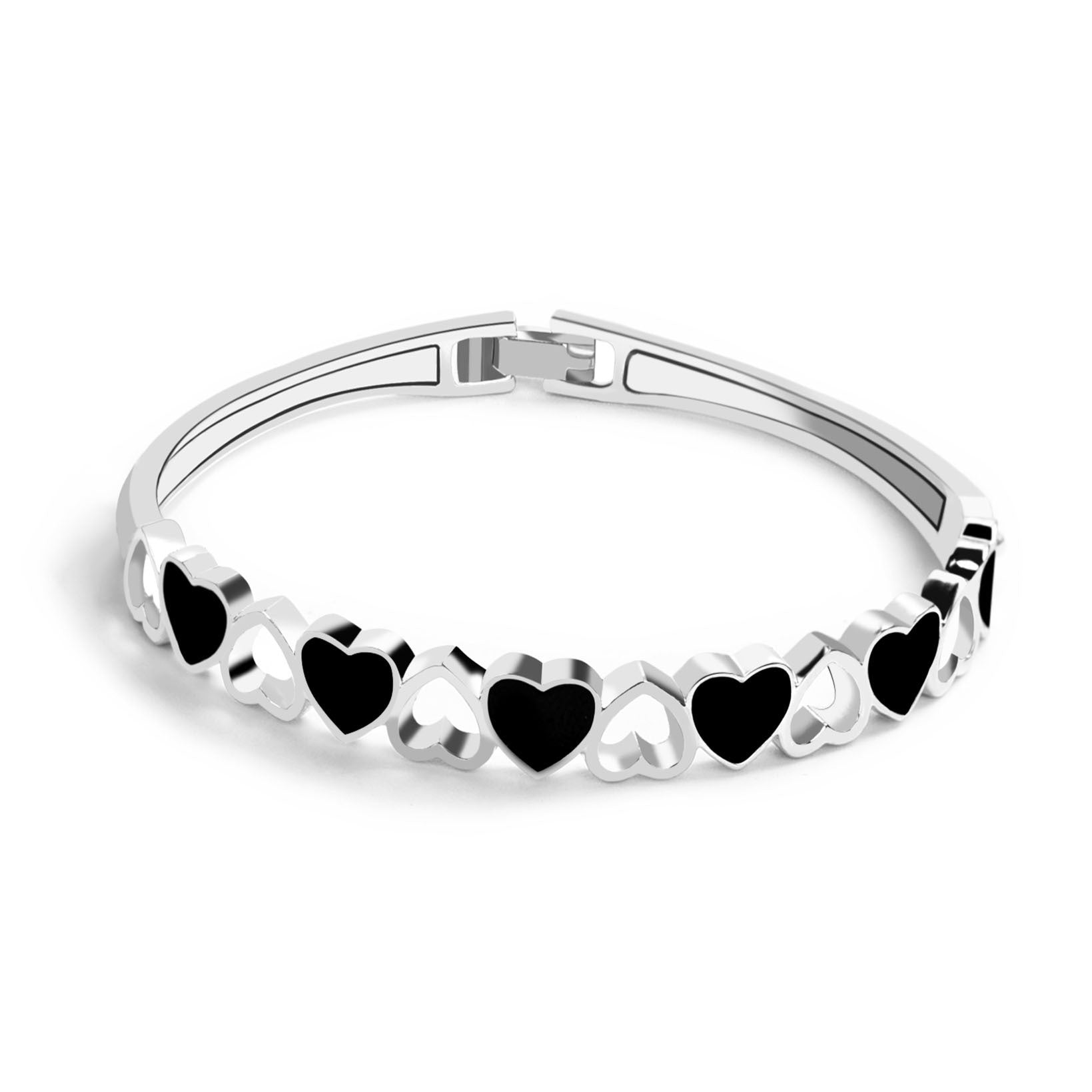 Wholesale Heart to Heart Alloy Bracelet