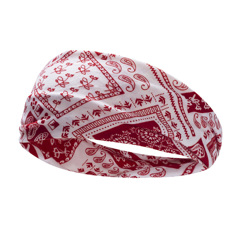 Wholesale Printed Sports Headband Yoga Hairband