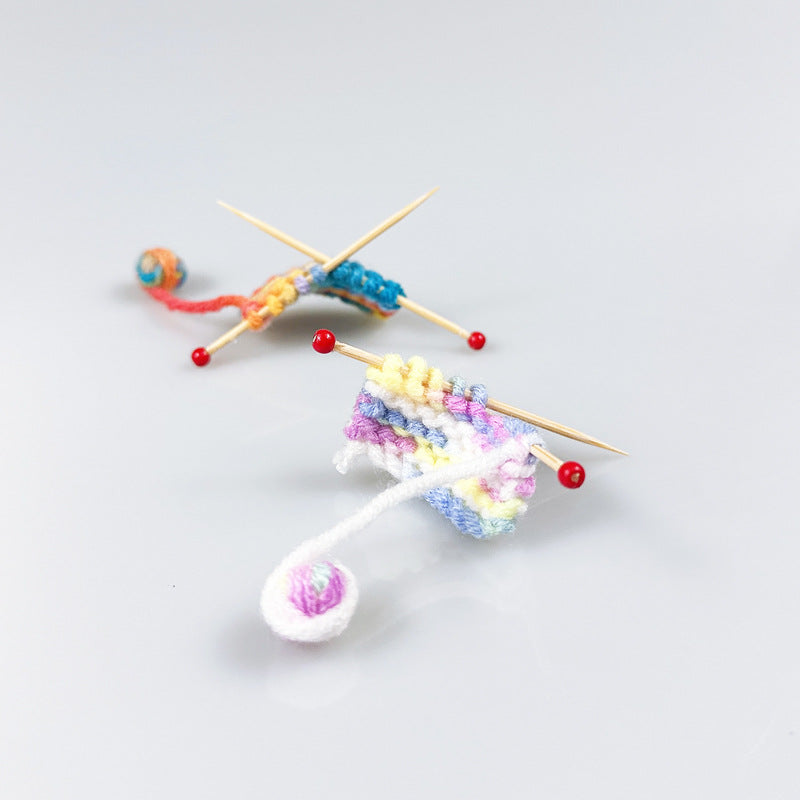 Wholesale 1:12 dollhouse dollhouse Miniature Mini Artificial Wool Props