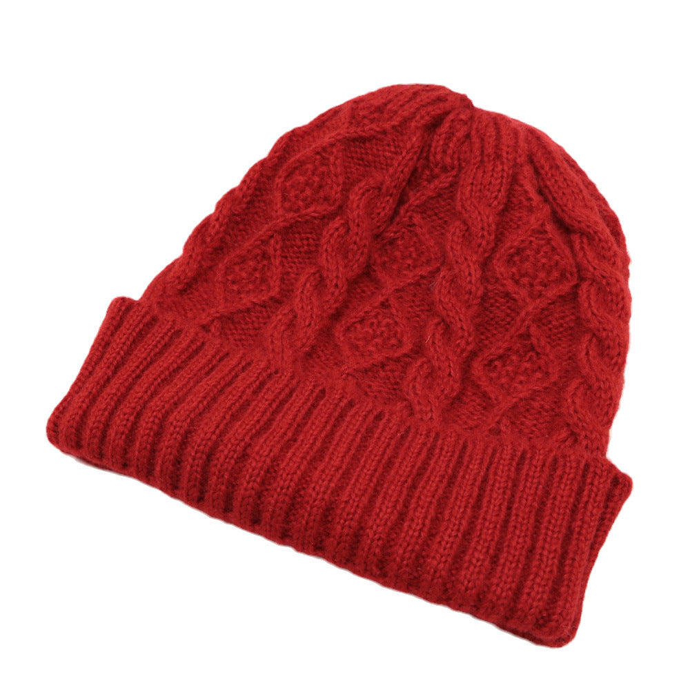 Wholesale Solid Color Knitted Wool Hats