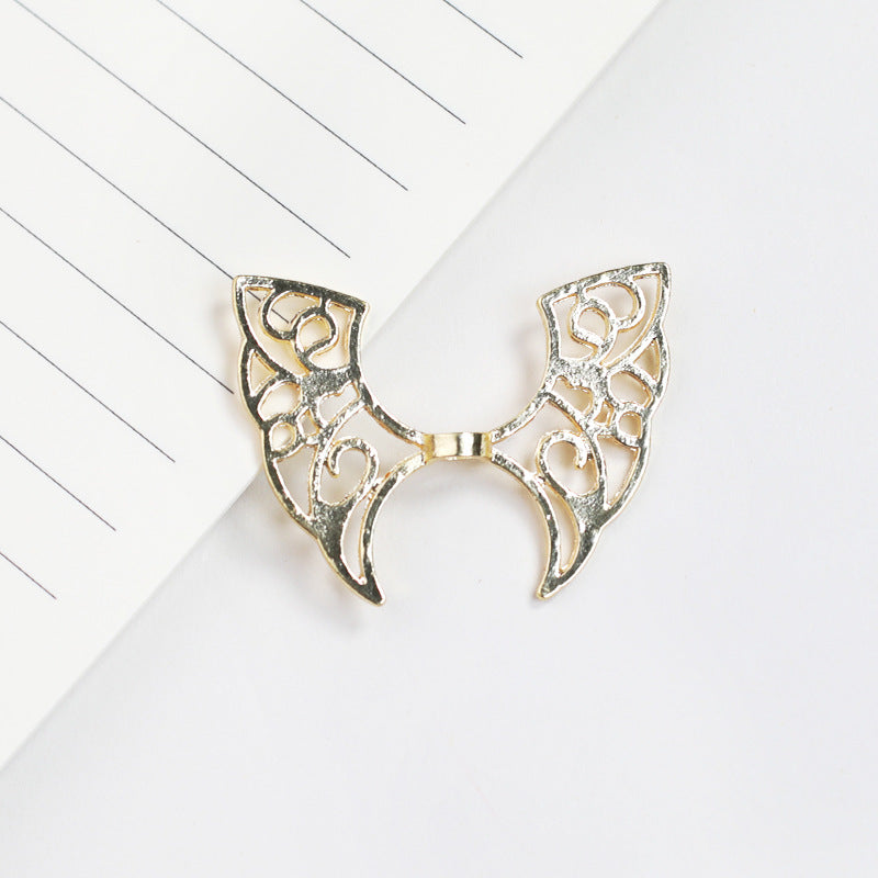 Wholesale 100PCS DIY Acrylic Hollow Butterfly Wings Beads