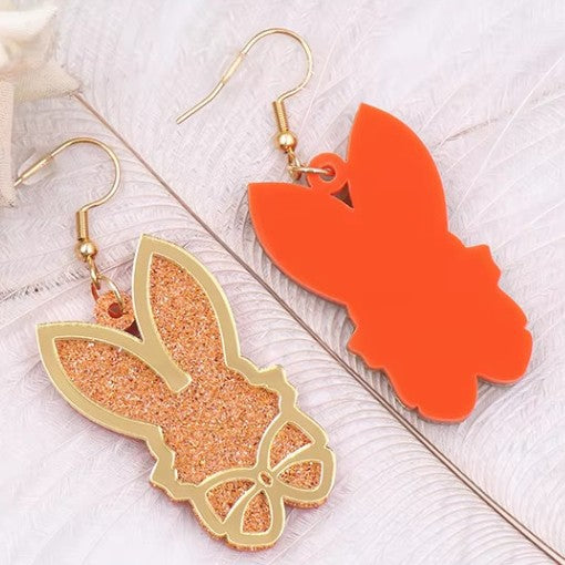 Easter Bunny Acrylic Earrings