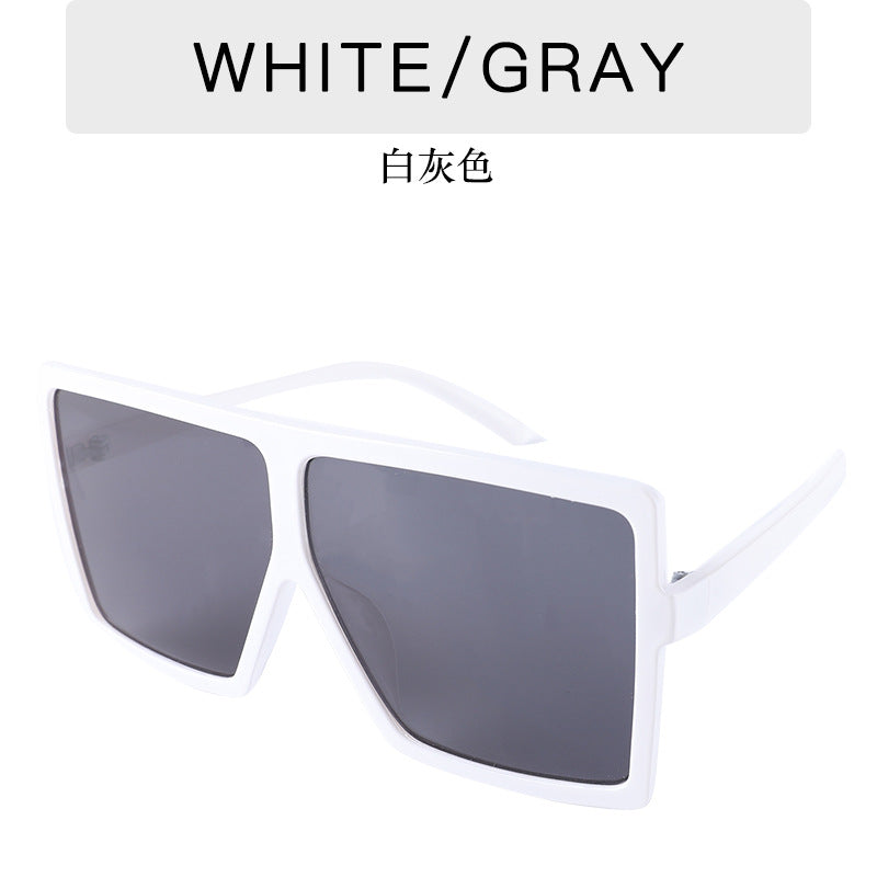 Wholesale PC Large Frame Square Sunglasses