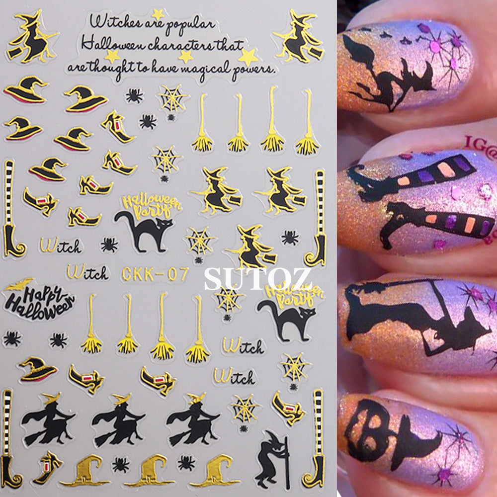 Wholesale DIY Wraps For Craft Gilded  Nail Art Stickers