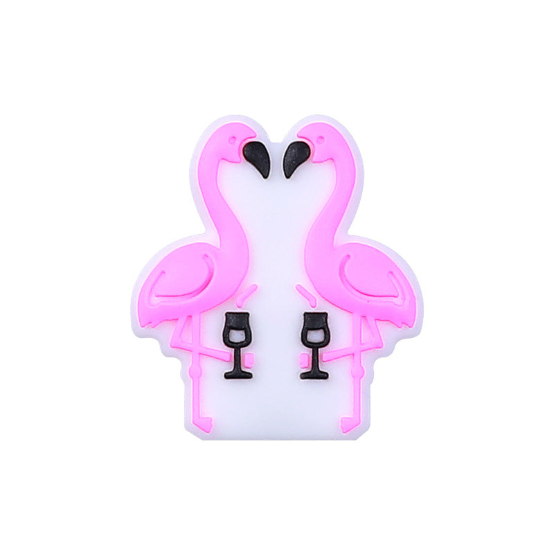 Wholesale 20PCS Animal Silicone Beads for Accessories