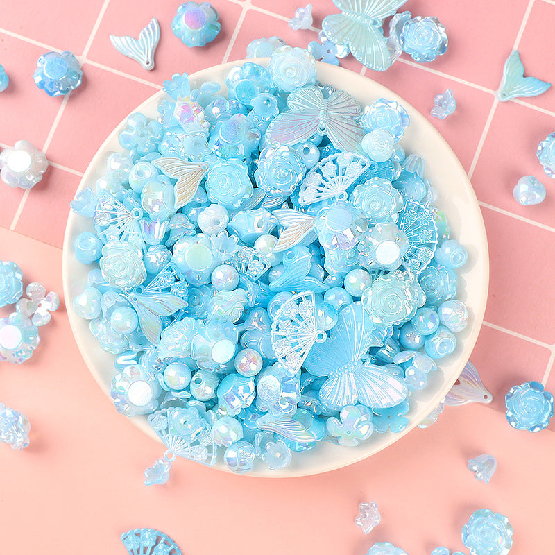 Wholesale 20pcs/pack mixed sweet diy cream glue resin accessories