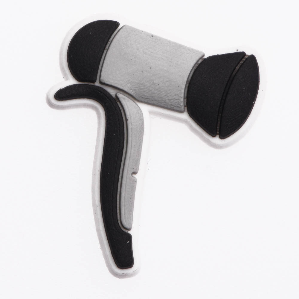 Wholesale 10PCS PVC DIY Hole Shoes Accessories Salon Haircut Series Shoes Flowers