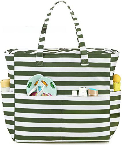 Wholesale multi-functional large  classic popular beach bag travel holiday gym essential