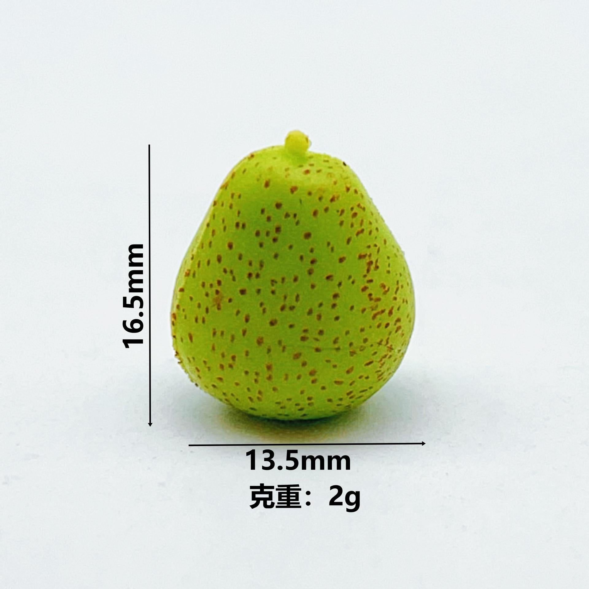 Wholesale 10pcs Mini Apple Miniature Food Toy Fruit  Ornaments  Doll Accessories