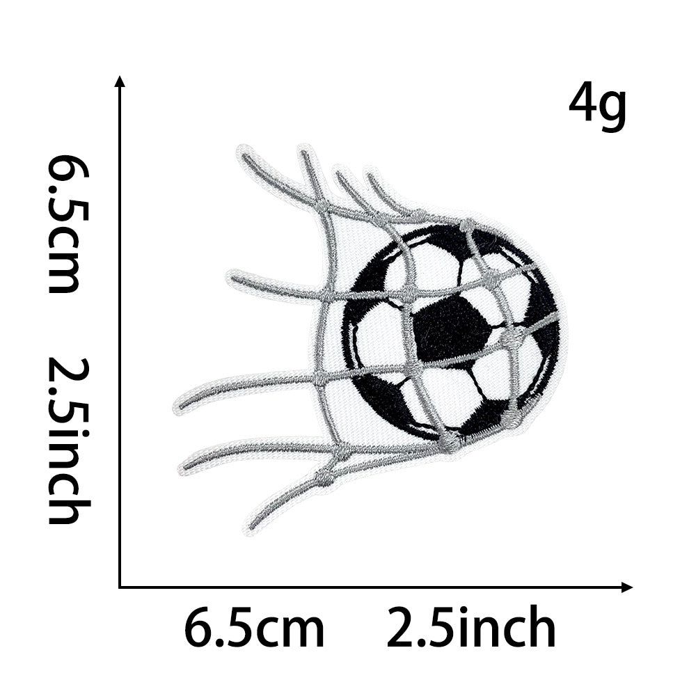 Wholesale Trendy Blue Ball Sequin Embroidered Patch With Bow Iron On Adhesive For Coats DIY Fashion Accessory Gift