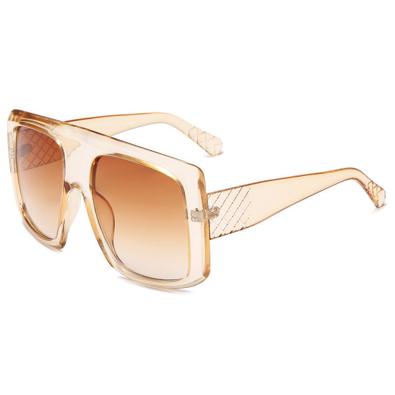 Wholesale Large Frame Square PC Sunglasses