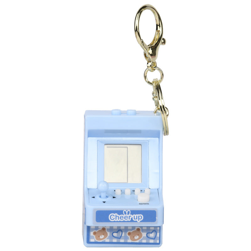 Llavero de consola de juegos de mano de PVC al por mayor