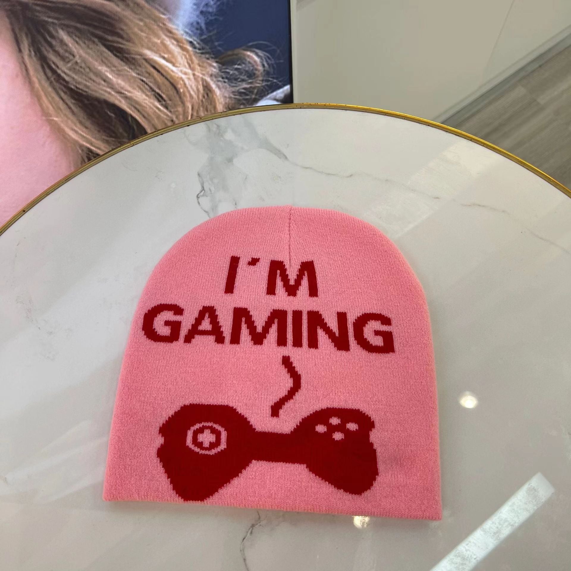 Wholesale New Autumn and Winter Letter Embroidery Vintage Acrylic Woolen Beanie