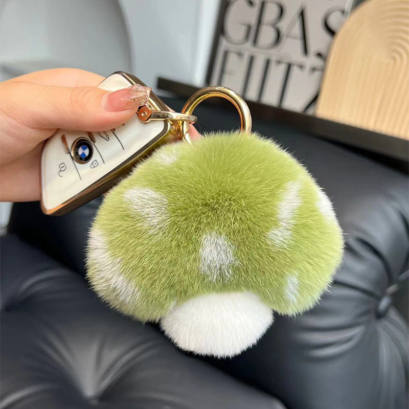Wholesale Plush Mushroom Keychain
