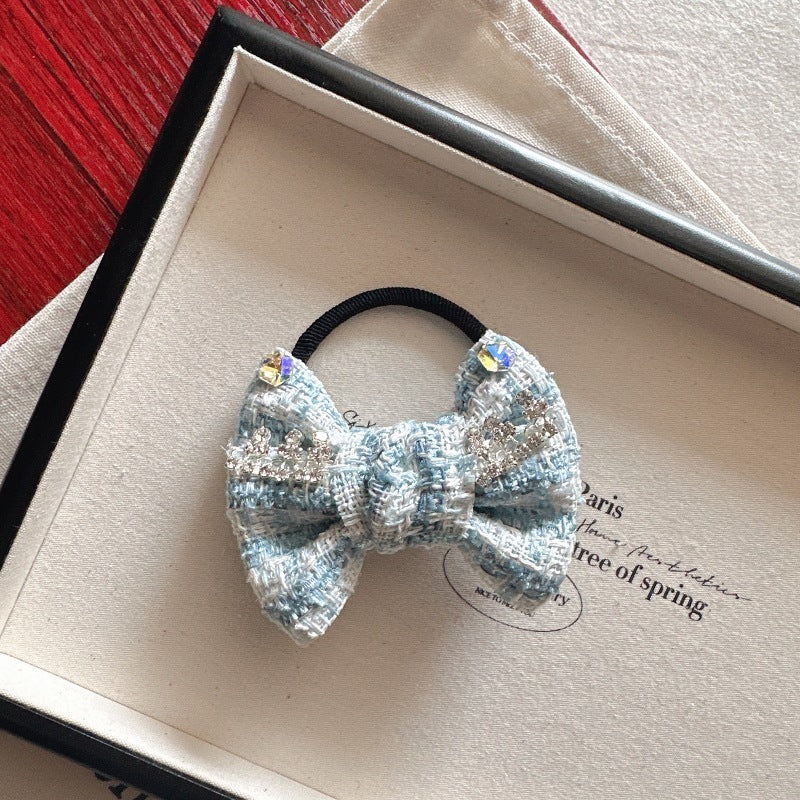 Wholesale Fabric Butterfly Knot Hair Ropes