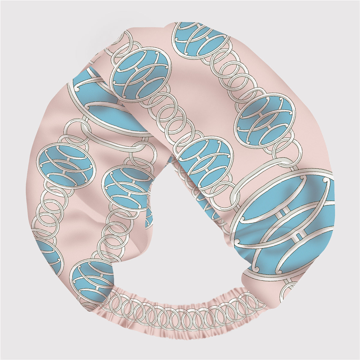 Wholesale silk twill silk adjustable elastic printing hair band