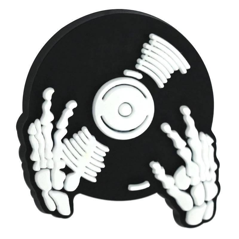 Wholesale Random 100pcs/pack  Cartoon Halloween Series PVC Soft Focal Beads