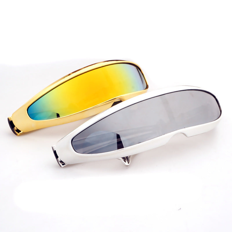 Wholesale Futuristic Integrated PC Sunglasses