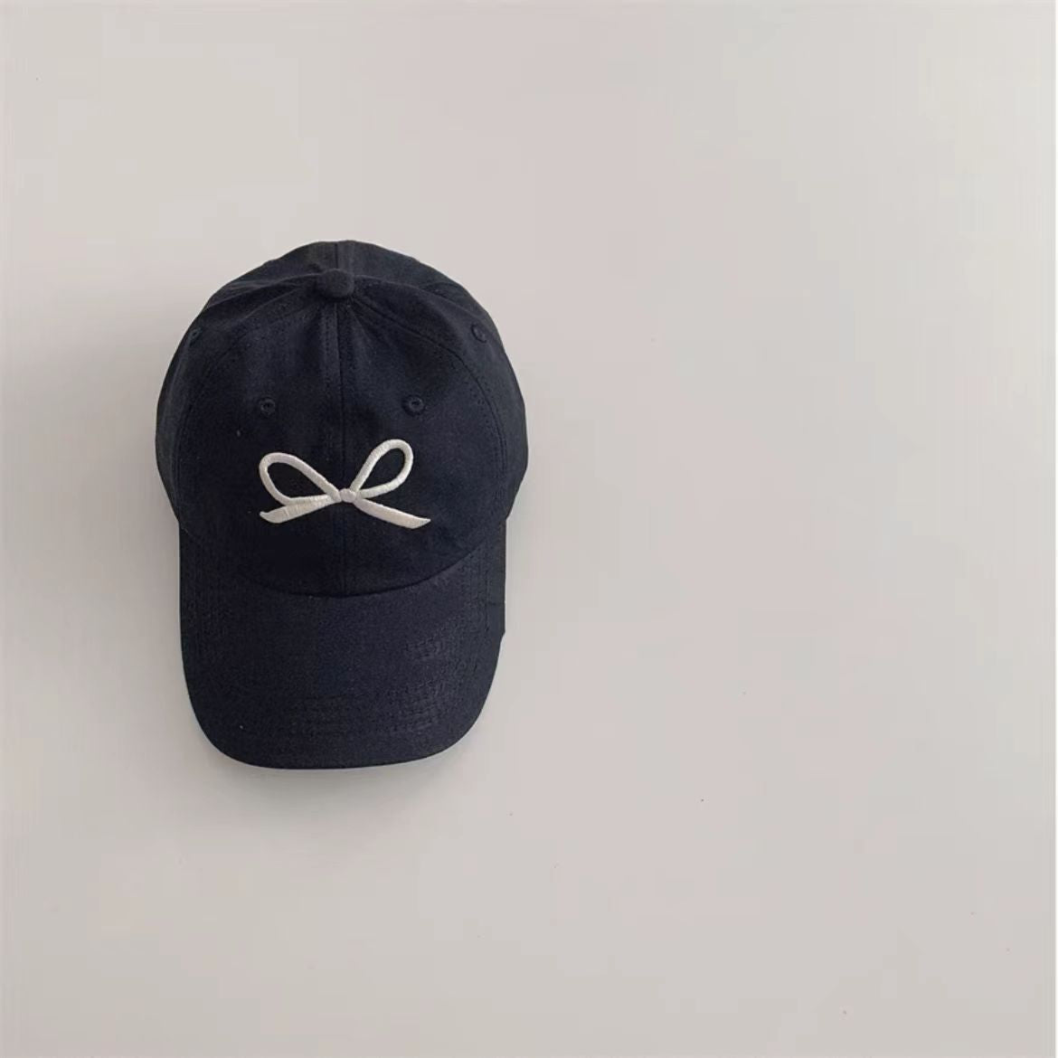Wholesale Girls Sweet Embroidered Bow Cap