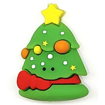 Wholesale 20pcs Christmas cartoon silicone bead string  Focal Beads