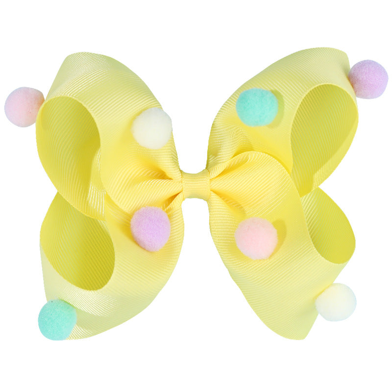 Wholesale Fabric Children's Bow Hair Clips