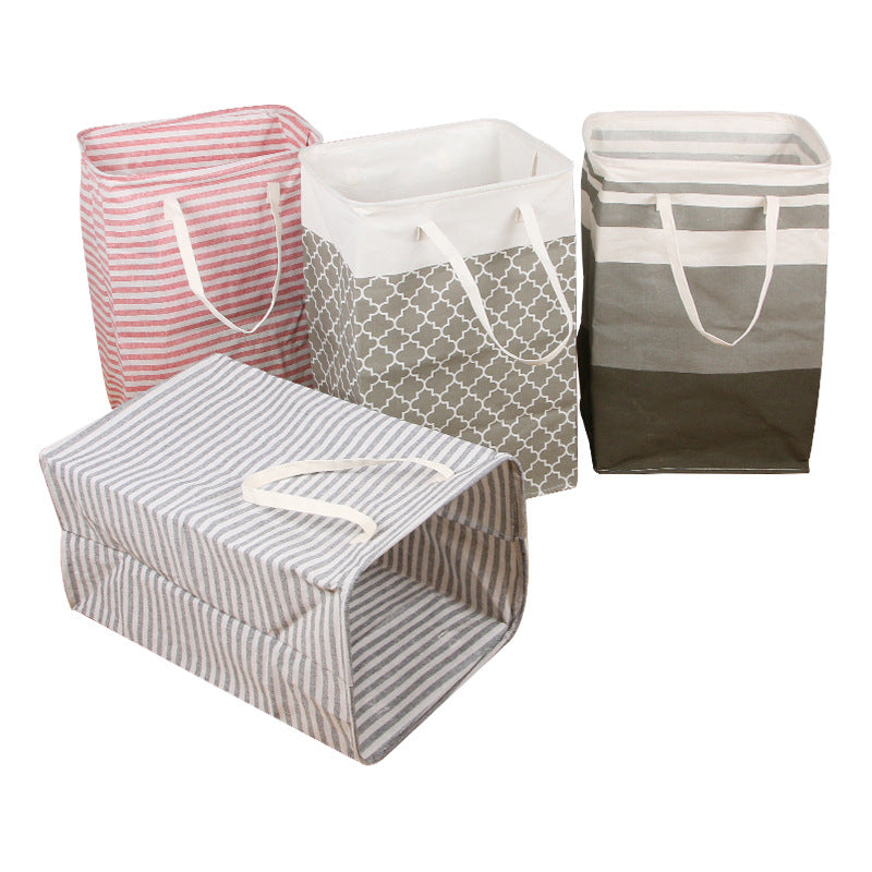 Wholesale Canvas Square Foldable Storage Basket