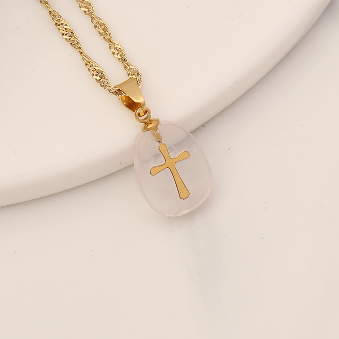 Wholesale cross necklace Luxury Necklaces Stainless Steel Necklace