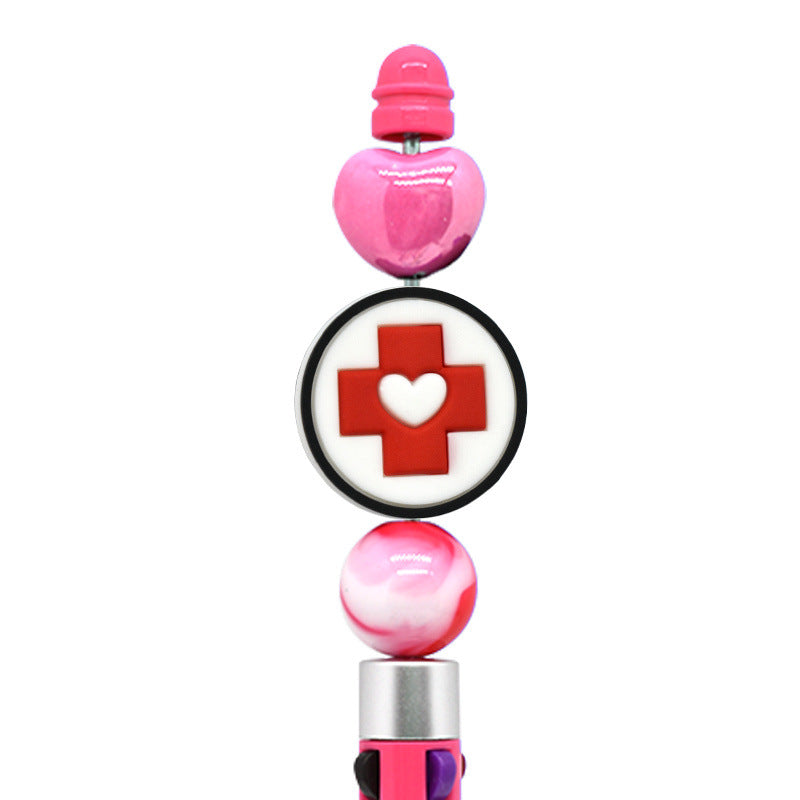 Wholesale Random 100pcs/pack  Medical Cartoon Beads Focal Beads