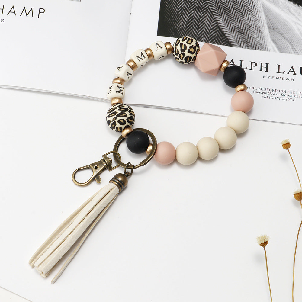 Muñeca de muñeca de muñeca de cuentas de silicona del día de la madre al por mayor