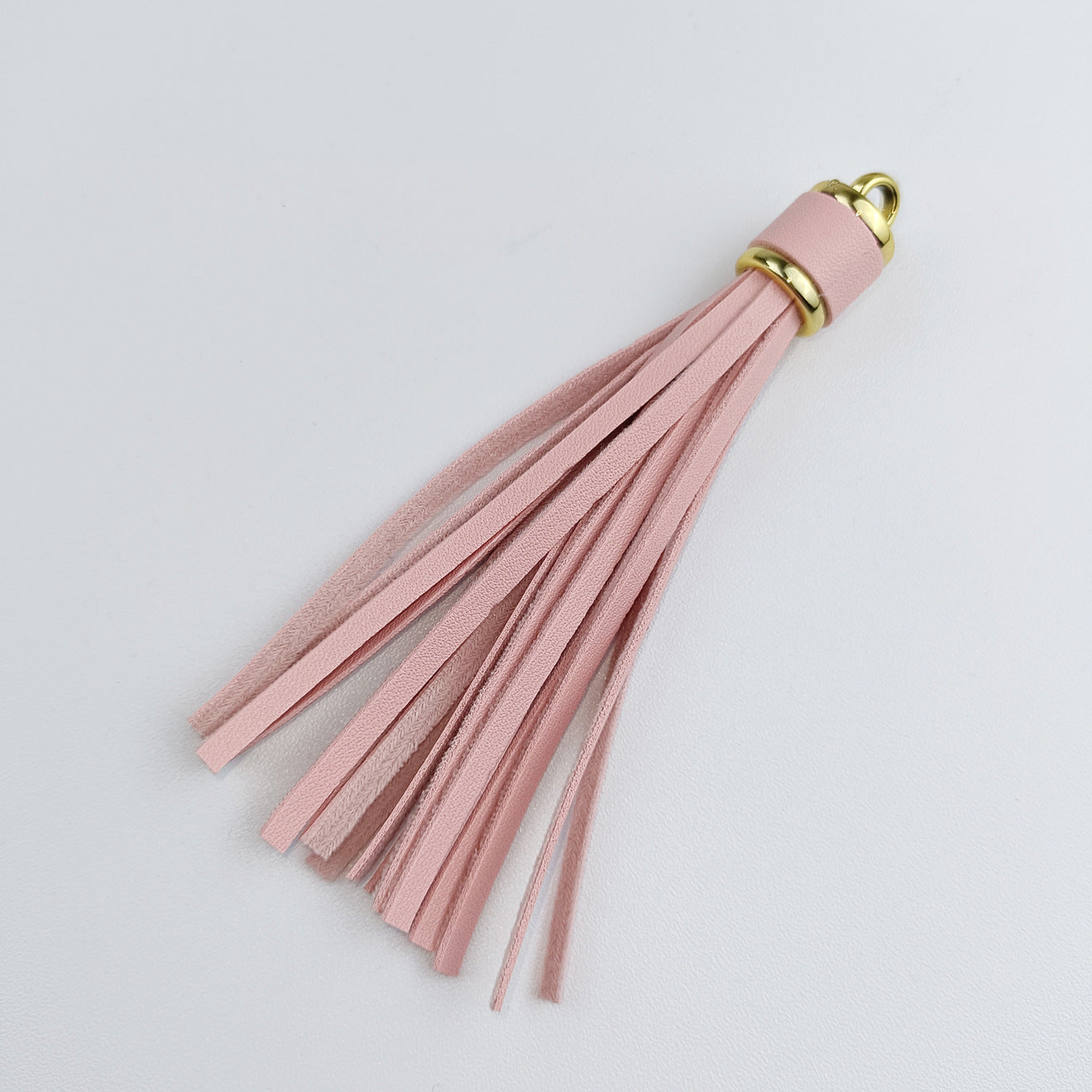 Wholesale Leopard Print PU Leather Tassel Printed Pendant Keychain Accessories