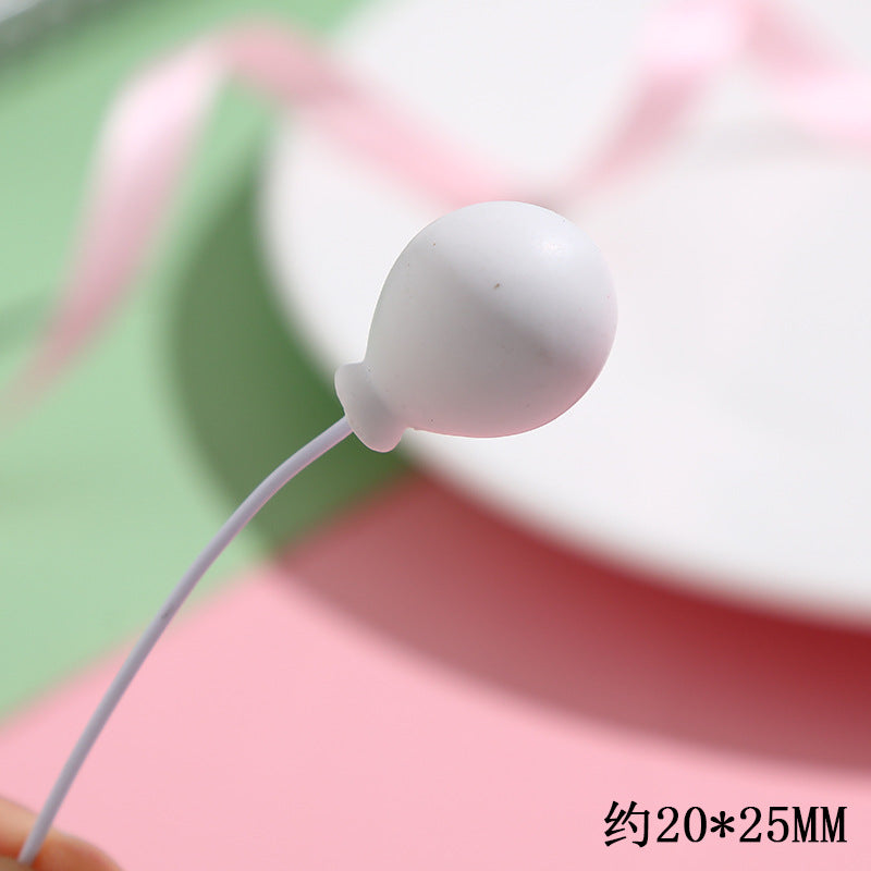 Wholesale Colorful Stereo Balloon Insert Cream Glue DIY Material Handmade Accessories